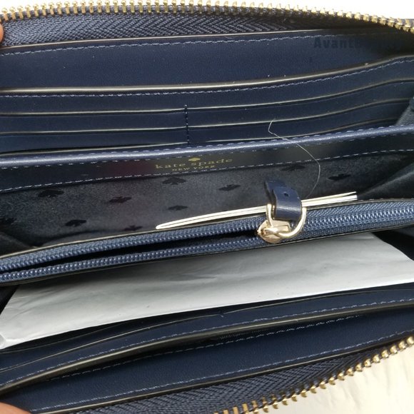 Camel Neda Spice Things Up Wallet Kate Spade Blue - Picture 11 of 14